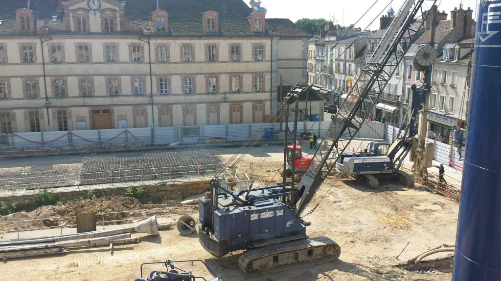 Les hausses de tarif paient le chantier de la Place de la République (photo du 28/05/2015)