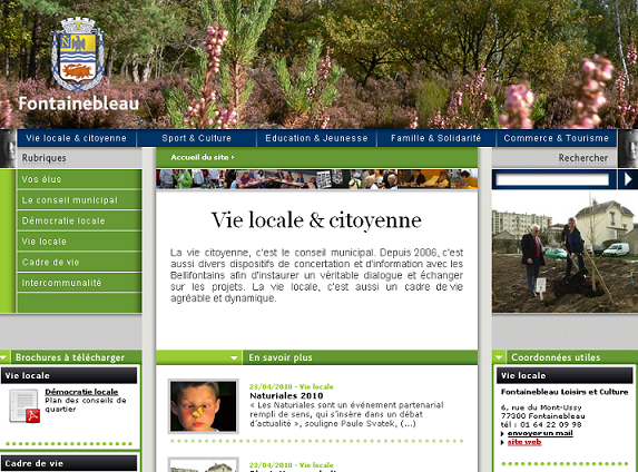 site de la ville