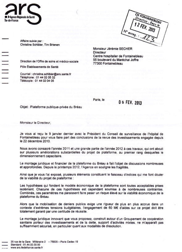 Abandon du projet d’hôpital au Bréau : F. Valletoux savait avant d’être réélu à la Fédération Hospitalière de France