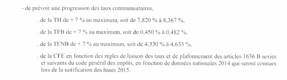 Les impôts locaux vont augmenter, promesse de campagne oubliée…