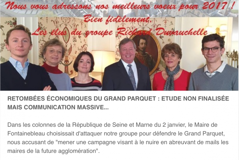 Lettre d’information du mois de janvier