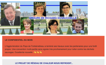 Lettre d’information mars 2018 : réseau de chaleur, navirouge, office de tourisme…