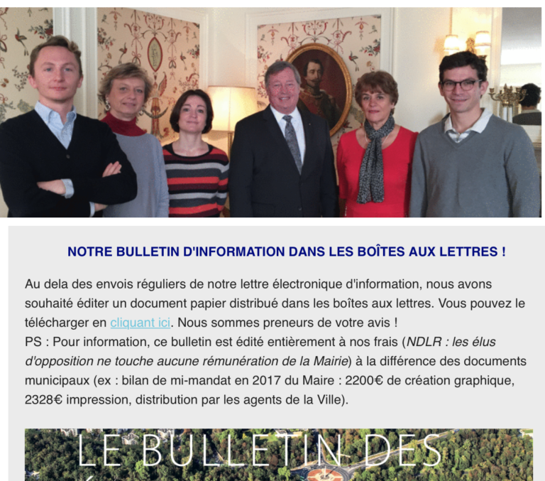 Lettre d’info mai 2018 : Condamnation Ville, Dépenses surperflues (vidéo), éco-pâturage, Festivals, Remboursements grève Lettre d’info mai 2018 : Condamnation Ville, Dépenses surperflues (vidéo), éco-pâturage, Festivals, Remboursements grève