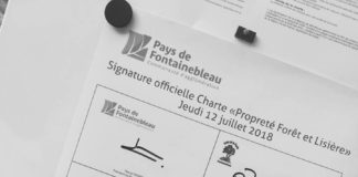 Fontainebleau n’est pas signataire de la Charte Forêt Propre !