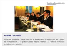 Lettre d’information sept. 2018 : Vélib’, Mercredi à la Faisanderie (vidéo), St Louis, Hippodrome de la Solle, Conseil Municipal…