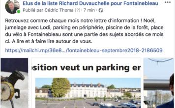 Lettre d’info Oct. 2018 : Vélo (vidéo), Parking périphérie, jumelage Lodi, Noël, Piscine de la Forêt