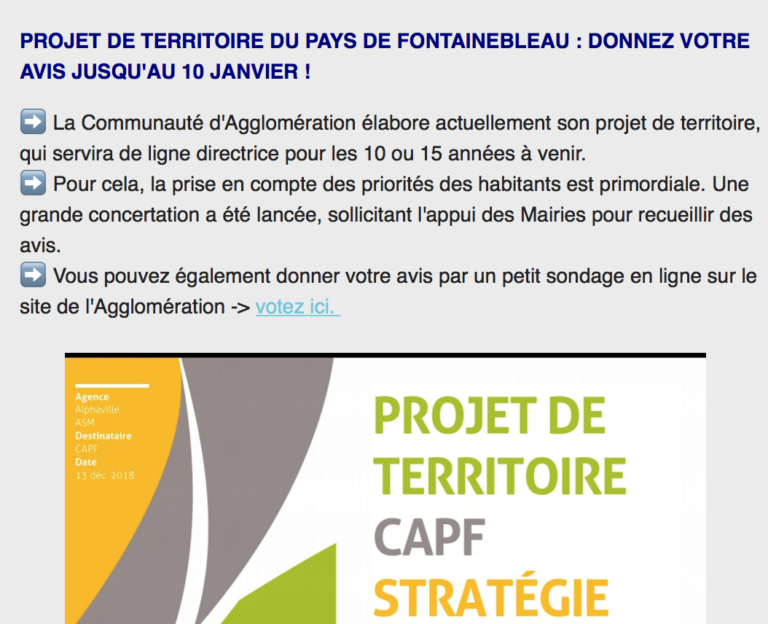 Lettre d’information décembre 2018 Lettre d’information décembre 2018