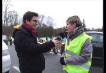 Reportage Actus de Bleau : Echange avec les gilets jaunes de Fontainebleau