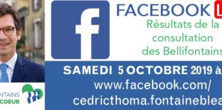 Facebook Live Que pensent les Bellifontains de leur Ville ? Samedi matin à 11h