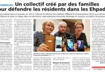 Rencontre avec le collectif des résidents de l’EPHAD de Fontainebleau