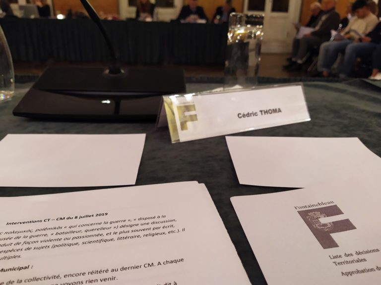 Retour sur le Conseil Municipal du 18 novembre