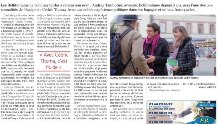 Portrait de Audrey Tamborini par la République de Seine et Marne ! Portrait de Audrey Tamborini par la République de Seine et Marne !