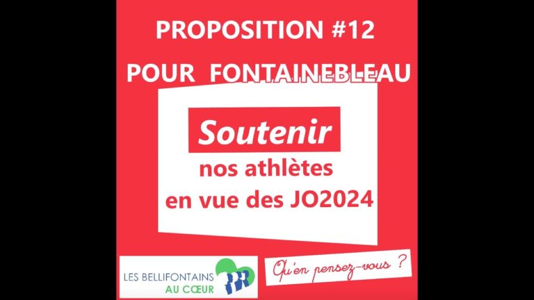 Proposition #12 : Quel niveau de soutien à nos athlètes & nos associations pour les JO 2024 ? Proposition #12 : Quel niveau de soutien à nos athlètes & nos associations pour les JO 2024 ?