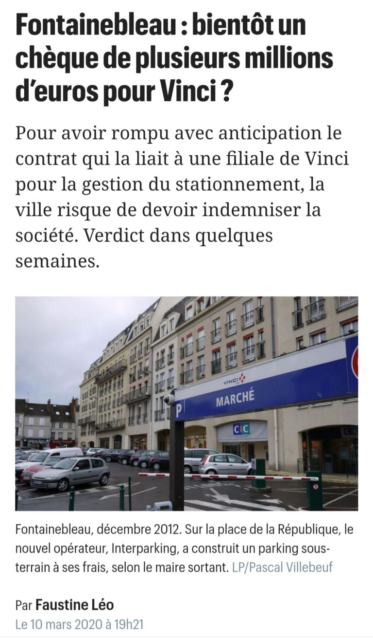 Affaire Vinci : Le Parisien évoque les faits Affaire Vinci : Le Parisien évoque les faits