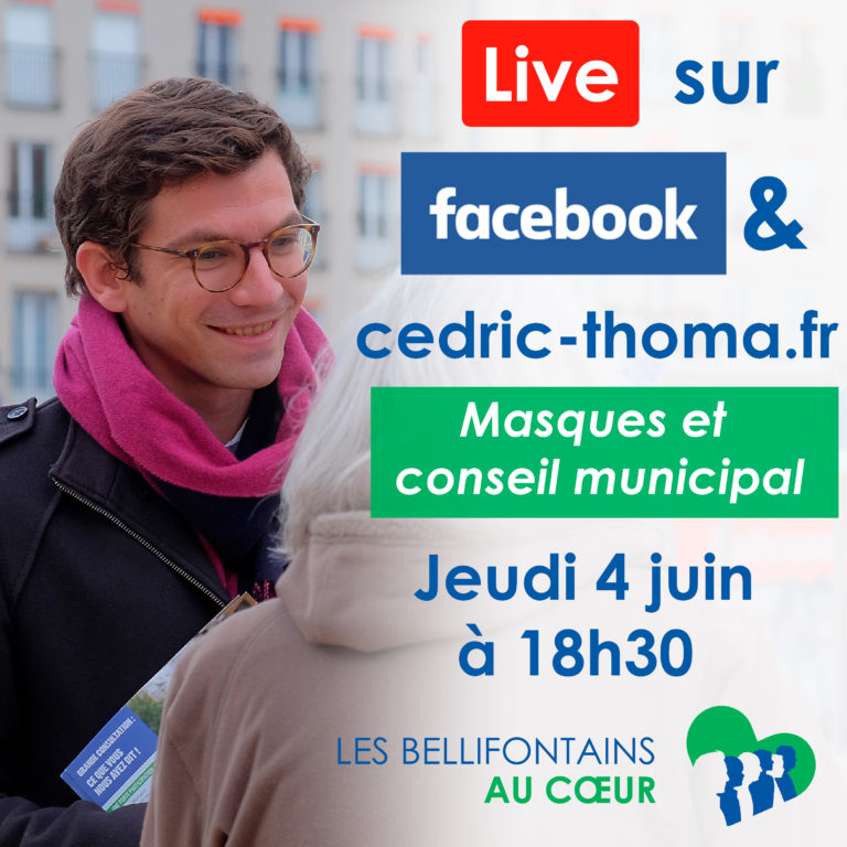 Retrouvons nous en direct jeudi 4 juin à 18h30 ! Retrouvons nous en direct jeudi 4 juin à 18h30 !