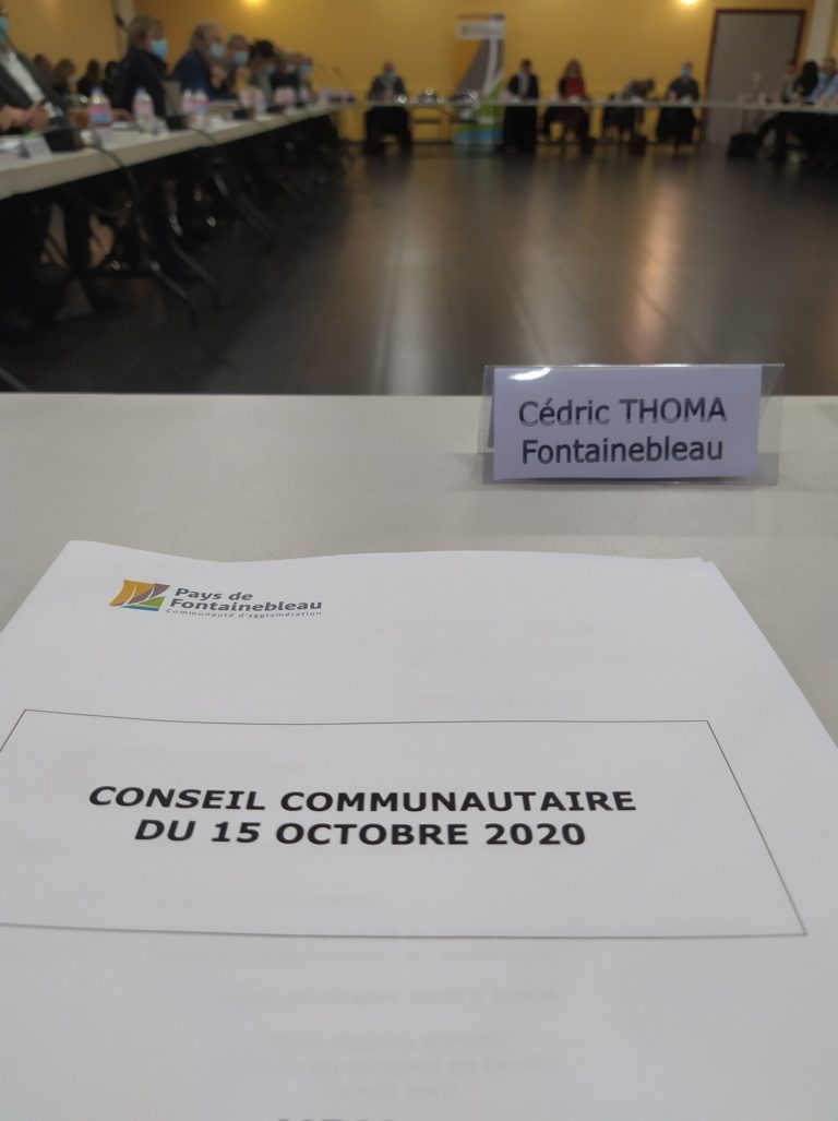 Conseil d’agglomération du 15 octobre