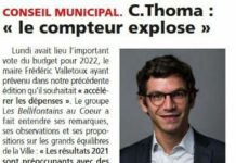 Budget municipal : l’analyse de la presse locale
