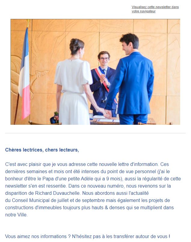 Lettre d’information actus n°16 Lettre d’information actus n°16