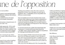 Tribune libre septembre
