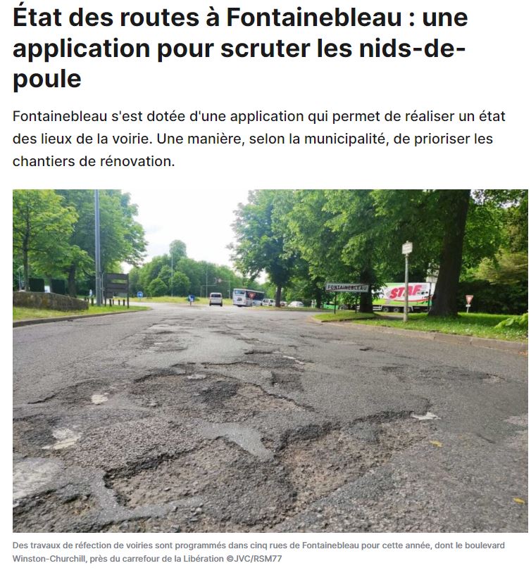 Une « intelligence artificielle » pour évaluer l’état de nos routes ? Mieux vaut en sourire..