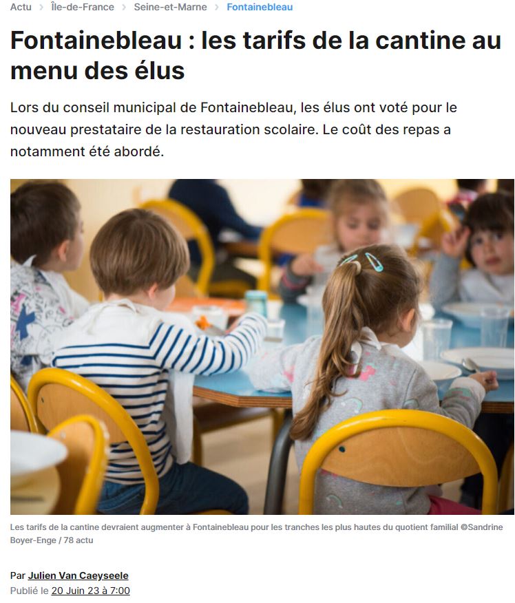 Restauration scolaire : le fiasco expliqué