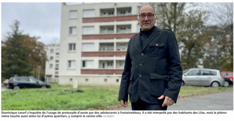Protoxyde d’azote : Dominique Lecerf tire la sonnette d’alarme