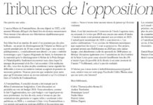 Tribune mars 2024 : Des paroles aux actes